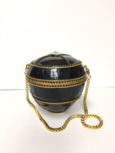Load image into Gallery viewer, Black Beauty Vintage Silver Purse