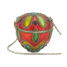 Load image into Gallery viewer, Merri-Go-Round Silver Minaudiére