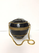 Load image into Gallery viewer, Black Beauty Vintage Silver Purse
