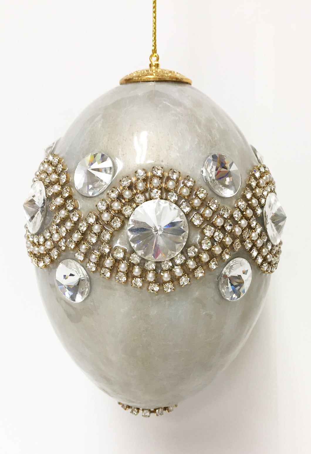 Crystal Serpentine Rhea Ornament