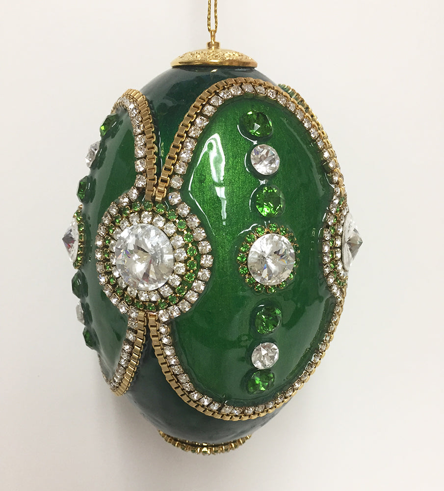 Green on Green Rhea Ornament