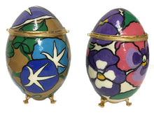Load image into Gallery viewer, Pansy Vintage Egg Purse
